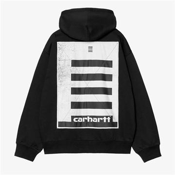 Carhartt WIP Hooded Archive Lines Jacket Black